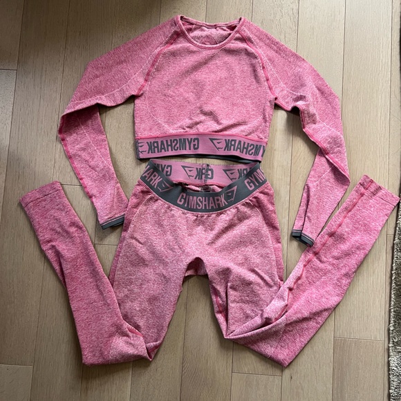 Both Top and Bottom ; Gymshark Seamless Dry Fit crop top & leggings - Picture 7 of 8